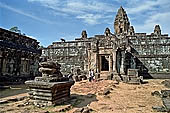 Bakong temple - the five tiered pyramid of the main temple.